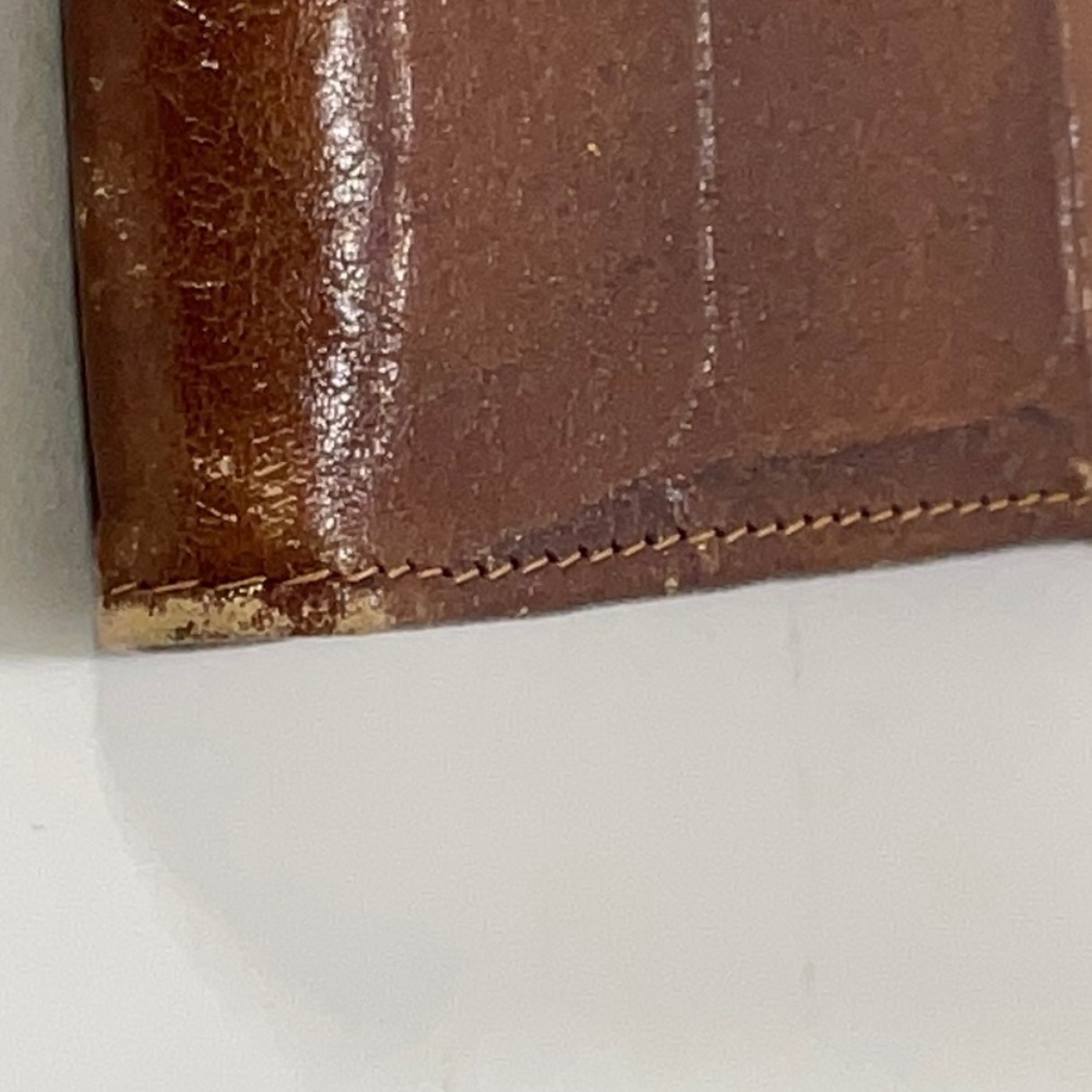 TED Lapidus clutch/wallet Brown Leather - Picture 13 of 15